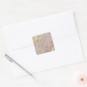 New Orleans 2 Vierkante Sticker (Envelop)