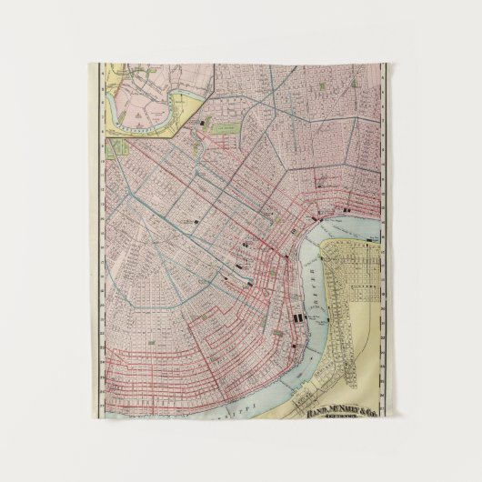 New Orleans 2 Wandkleed (Voorkant)