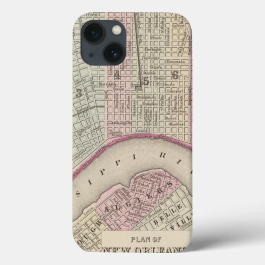 New Orleans 3 Case-Mate iPhone Case (Achterkant)
