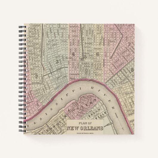 New Orleans 3 Notitieboek (Voorkant)