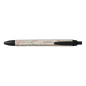 New Orleans 3 Zwarte Inkt Pen (Achterkant)