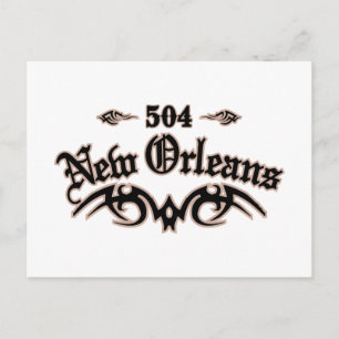 New Orleans 504 Briefkaart