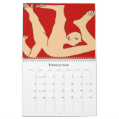 New Orleans Abstracte kunst Kalender (Feb 2026)