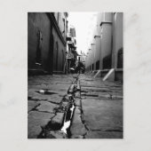 New Orleans Alley Briefkaart (Voorkant)