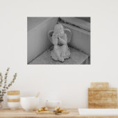 New Orleans Angel Statue Poster (Keuken)