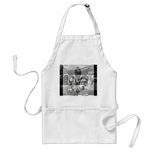 New Orleans Apron Standaard Schort (Voorkant)