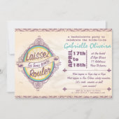 New Orleans Bachelorette Invitation Kaart (Voorkant)