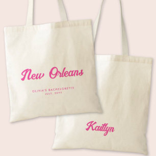 New Orleans Bachelorette Party Gepersonaliseerd Ta Tote Bag