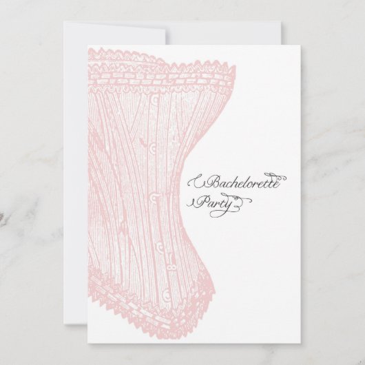 New Orleans Bachelorette Party Invitation-Custom Kaart (Voorkant)