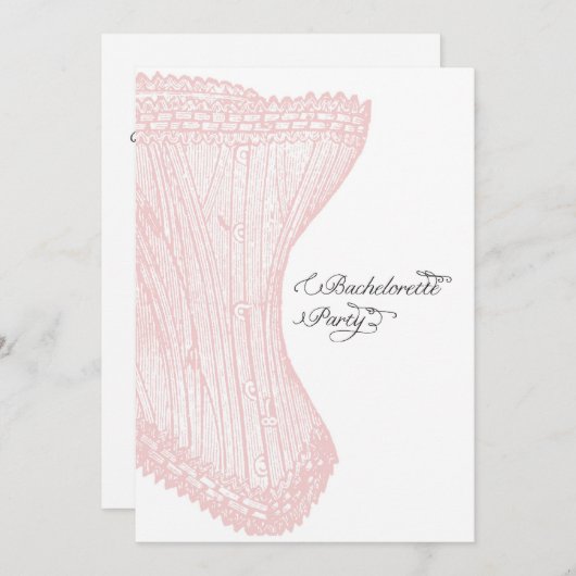 New Orleans Bachelorette Party Invitation-Custom Kaart (Voorkant / Achterkant)