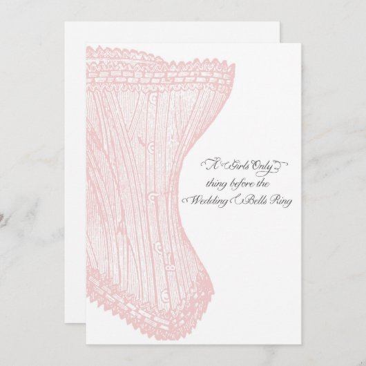 New Orleans Bachelorette Party Invitation-Custom Kaart (Voorkant / Achterkant)