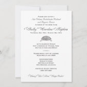 New Orleans Bachelorette Party Invitation Kaart (Achterkant)