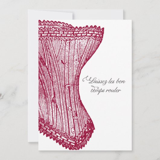 New Orleans Bachelorette Party Invitation Kaart (Voorkant)