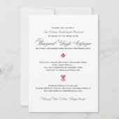 New Orleans Bachelorette Party Invitation Kaart (Achterkant)