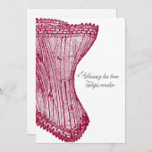 New Orleans Bachelorette Party Invitation Kaart (Voorkant / Achterkant)