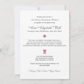 New Orleans Bachelorette Party Invitation Kaart (Achterkant)