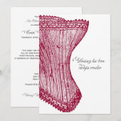 New Orleans Bachelorette Party Invitation Kaart (Voorkant / Achterkant)