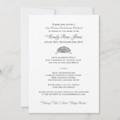 New Orleans Bachelorette Party Invitation Kaart (Achterkant)