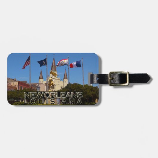 New Orleans Bagagelabel (Voorkant horizontaal)