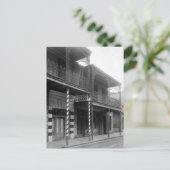 New Orleans Barbershop, 1930 Briefkaart (Staand voorkant)