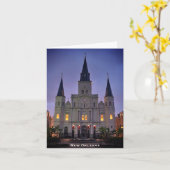 New Orleans, Basiliek van de Kathedraal van LA, Ja Kaart (Gele Bloem)