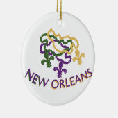 New Orleans Beads Keramisch Ornament (Rechts)