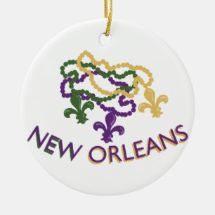 New Orleans Beads Keramisch Ornament