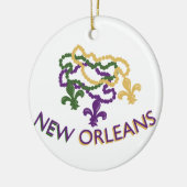 New Orleans Beads Keramisch Ornament (Links)