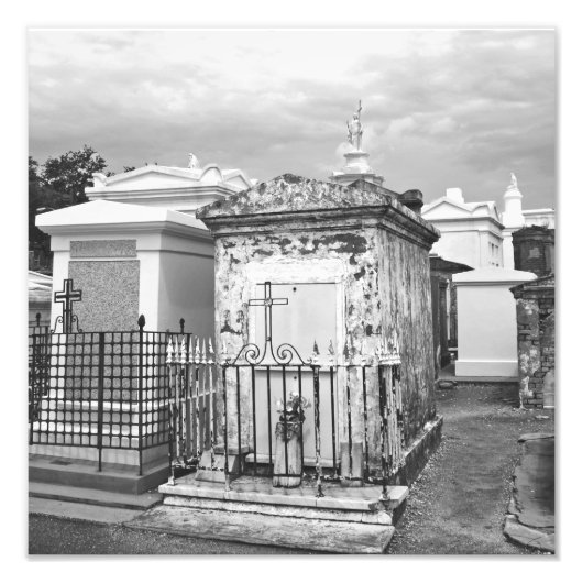 New Orleans begraafplaats Foto Afdruk (Voorkant)
