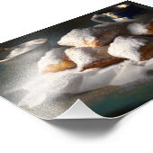 New Orleans Beignets Foto Afdruk (Hoek)