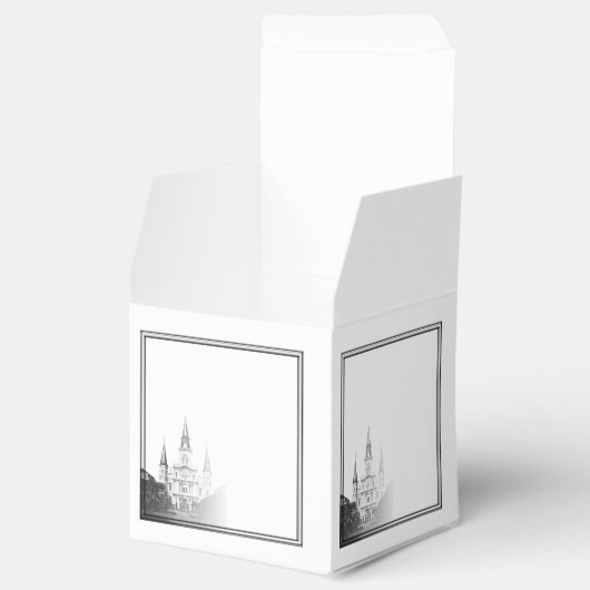 New Orleans Bestemming Bruiloft Favor Box Bedankdoosjes (Geopend)