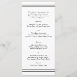New Orleans Bestemming Bruiloft Menu