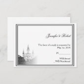 New Orleans Bestemming Bruiloft Reactie Kaart (Voorkant / Achterkant)