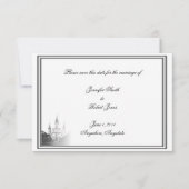 New Orleans Bestemming Bruiloft Save the Date (Voorkant)