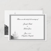 New Orleans Bestemming Bruiloft Save the Date (Voorkant / Achterkant)