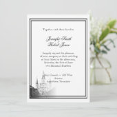 New Orleans bestemming bruiloft uitnodiging (Staand voorkant)