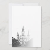 New Orleans bestemming bruiloft uitnodiging (Achterkant)