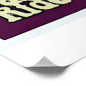 New Orleans Bicycle  Style NOLA-fietsen Poster (Hoek)