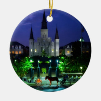 New Orleans bij nacht Keramisch Ornament