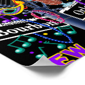 New Orleans Birthday Trip French Quarter Girls Tri Poster (Hoek)