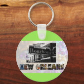 New Orleans Bourbon Street Beads NOLA Sleutelhanger (Achterkant)