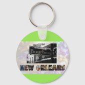 New Orleans Bourbon Street Beads NOLA Sleutelhanger (Achterkant)