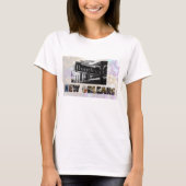New Orleans Bourbon Street Beads NOLA T-shirt (Voorkant)