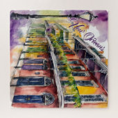 New Orleans Bourbon Street Legpuzzel (Horizontaal)