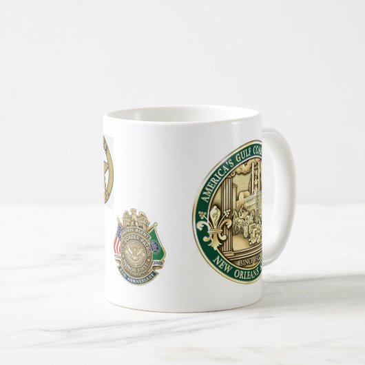 New Orleans BP Coffee Mok (Voorkant rechts)
