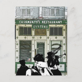  New Orleans Brass Band Briefkaart