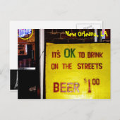 New Orleans Briefkaart (Voorkant / Achterkant)