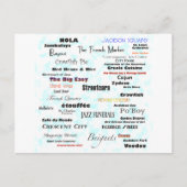 New Orleans Briefkaart (Voorkant)