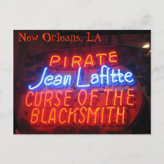New Orleans Briefkaart (Voorkant)