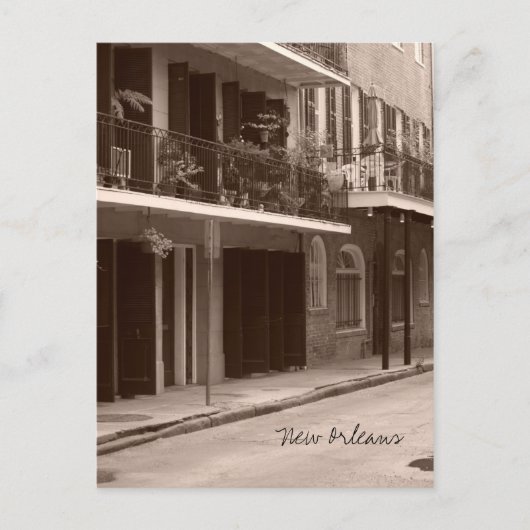 New Orleans Briefkaart (Voorkant)